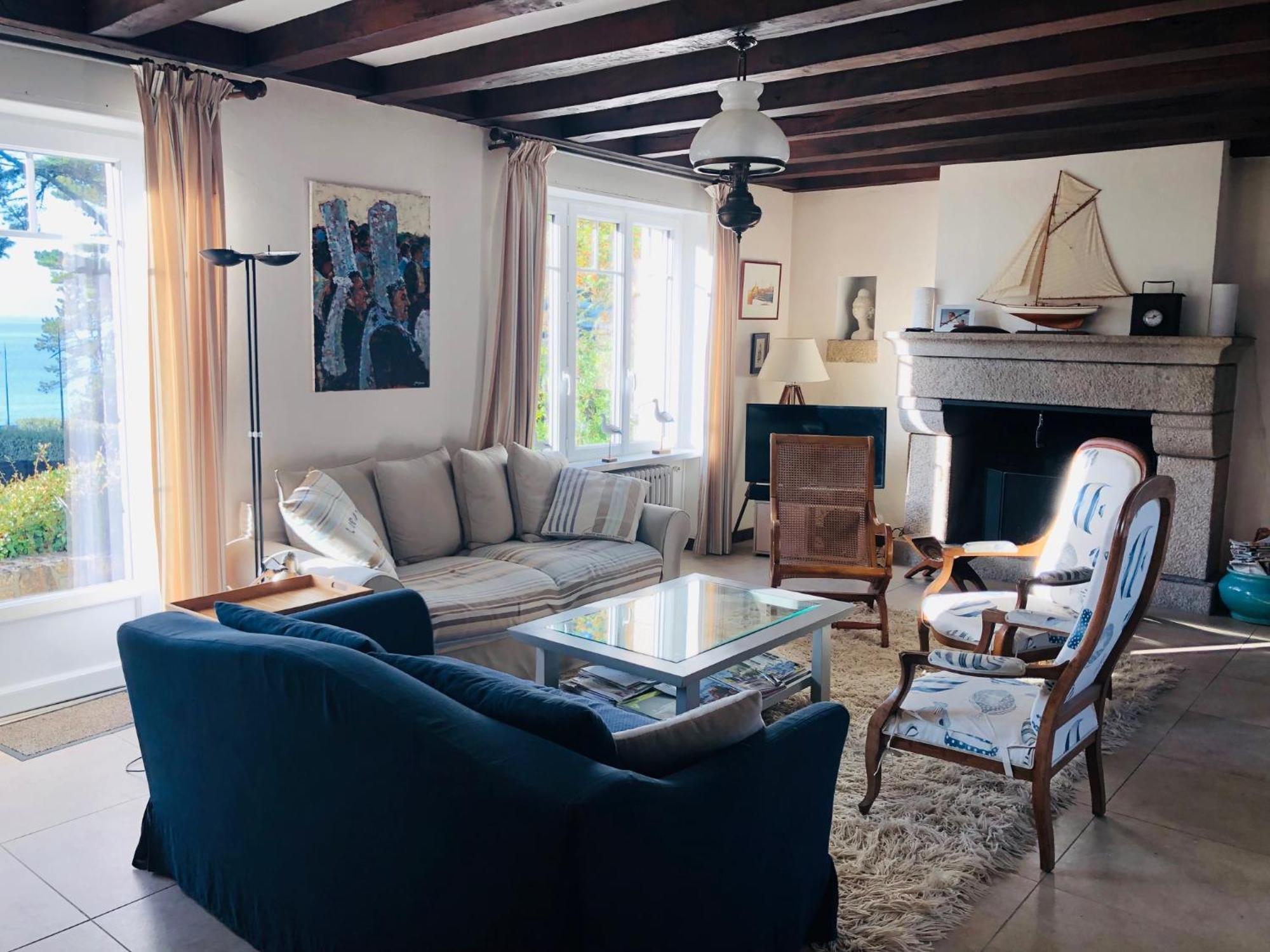 Maison Lumineuse 2Mn Plage Et Village De Morgat Crozon Exterior foto